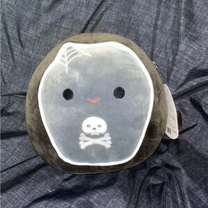 NWT Squishmallow 8” inch Alva RIP Halloween Tombstone Headstone Soft Plush